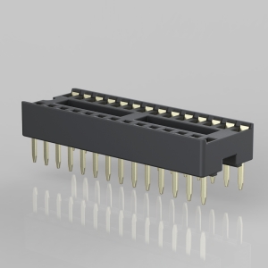 2.54mm Stamped Pin IC Socket 