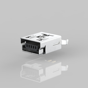 UMBF-051VXCB-CF1108 MINI USB B Type 5Pin Female DIP 